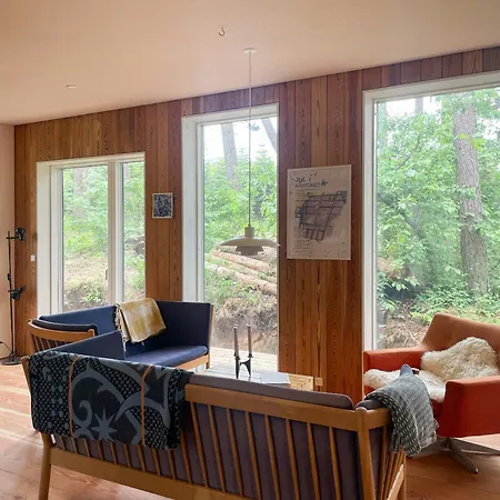 Дом отдыха Sustainable House Near Mols Bjerge Kolind