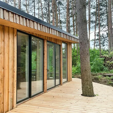 Sustainable House Near Mols Bjerge בית נופש Kolind