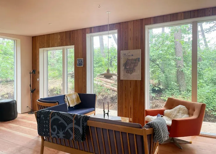בית נופש Sustainable House Near Mols Bjerge Kolind