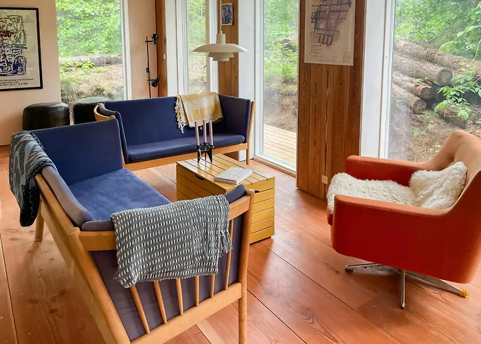 בית נופש Sustainable House Near Mols Bjerge Kolind